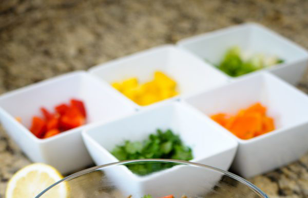 Rainbow Lentil Salad